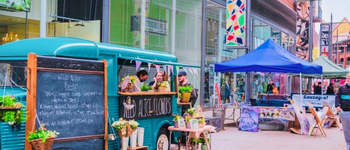 Market stalls in Elmbridge