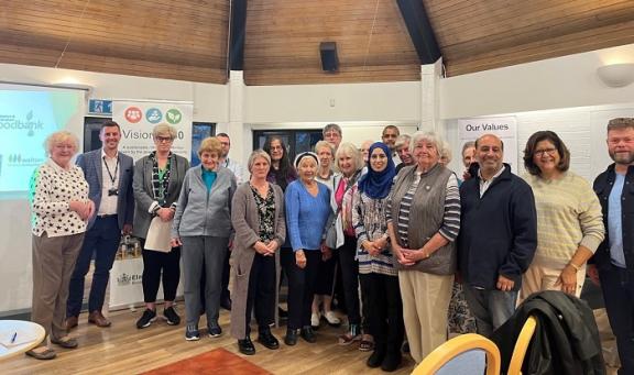 Attendees at the Elmbridge Interfaith forum, 10 September 2024