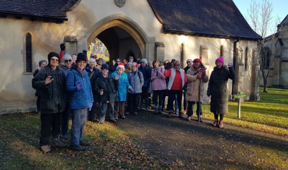 Wellbeing walks Christmas 2023