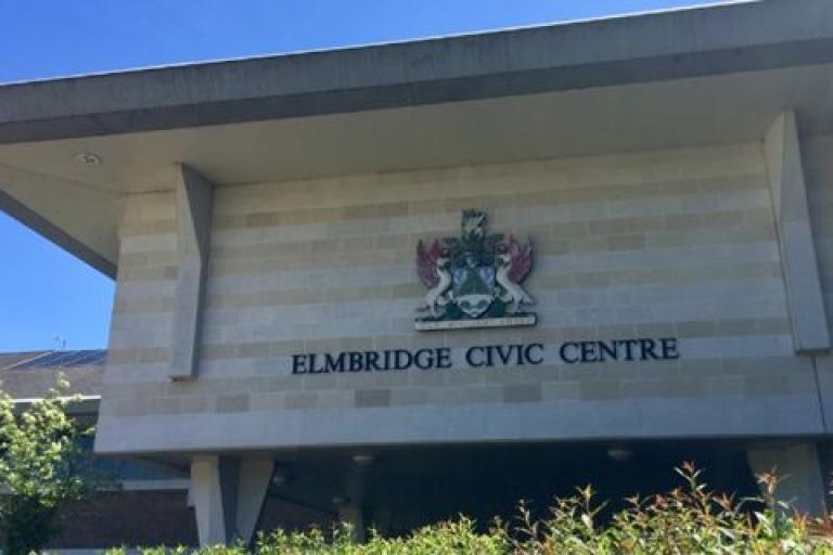 Exterior of the Elmbridge civic centre