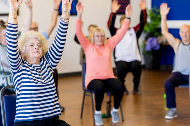 chair based exercise older people