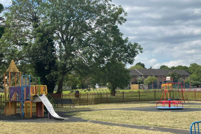 Play park in Lower Green