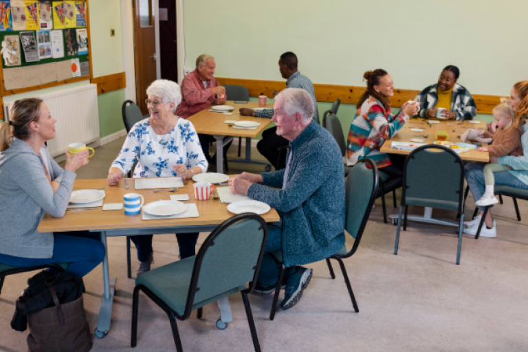 Gatherings of people in a community setting