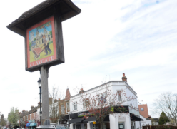 Claygate Village sign