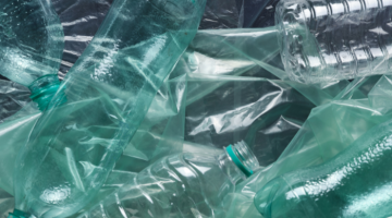 Single use plastic bottles