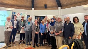 Attendees at the Elmbridge Interfaith forum, 10 September 2024