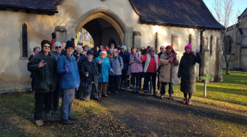 Wellbeing walks Christmas 2023