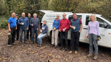 Claygate conservation volunteers